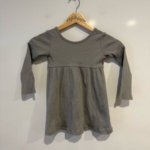 NWT Quincy Mae Ribbed Long Sleeve Dress